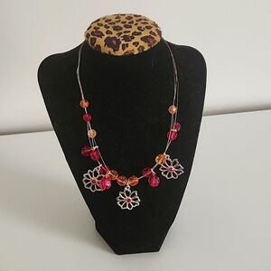 womens beaded necklace. Great valentine's gift